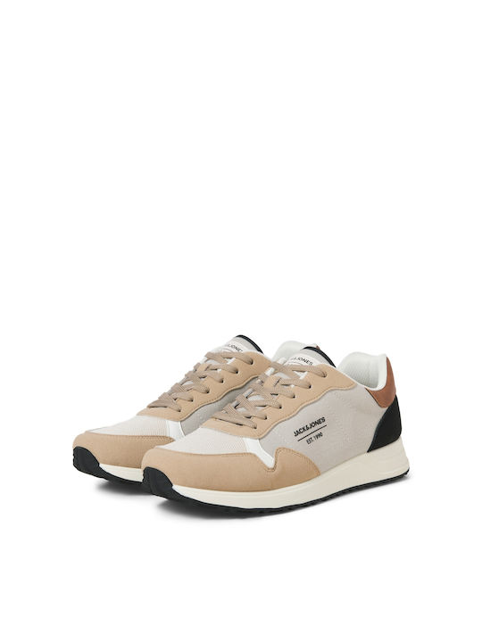 Jack & Jones Ανδρικά Sneakers Μπεζ