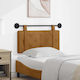 vidaXL Fabric Bed Headboard Cushion Brown 90x55cm