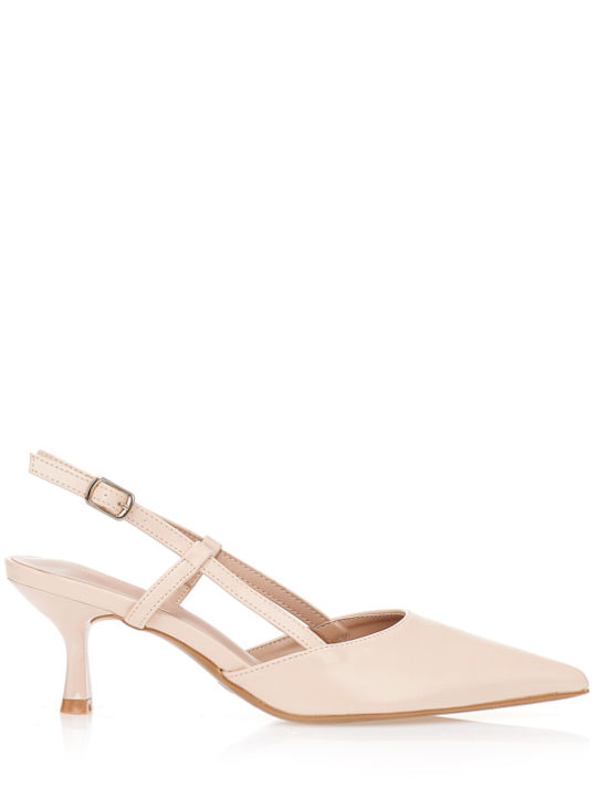 Tsoukalas Spitze Zehe Pumps mit Riemen & Mittle...