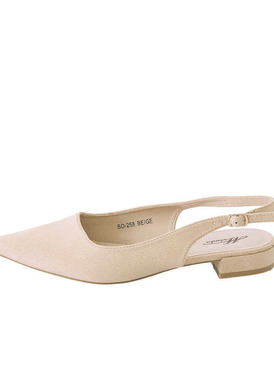 Celestino Παπούτσια Ίσια Slingback Μπεζ