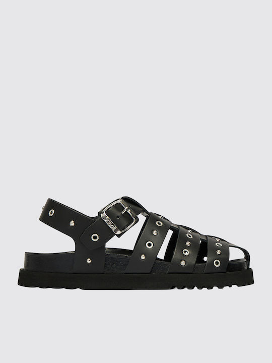 Beatriz Leather Women's Sandals Black