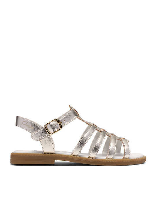 Clarks Kids' Sandals Luana Hope K Gold