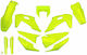 Ufo Kit of Plastics Hukit623f-dflu Mx Husqvarna Tc 250 22 Husqvarna Tc 125 22 Husqvarna Fc 450 22 Husqvarna Fc 350 22 Yellow