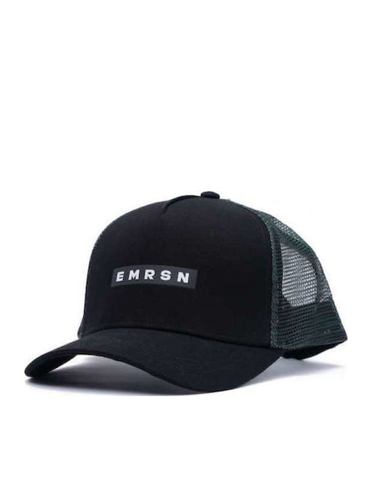 Emerson Trucker Cap 212.eu01.74p Black Camo Black