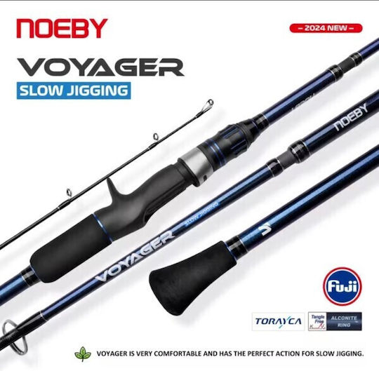 Noeby Καλάμι Ψαρέματος για Slow Jigging / Casting / Συρτή 1.96m 30-260gr