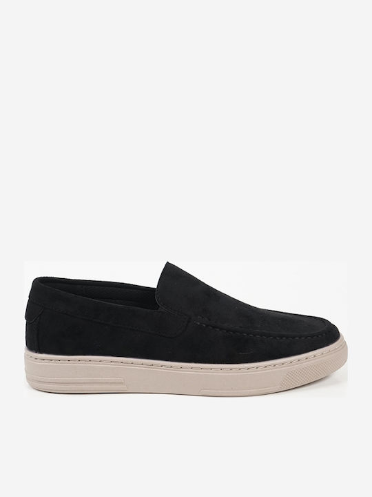 Men's Moccasins In Black Colour