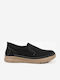 Leather Men's Moccasins In Black Colour