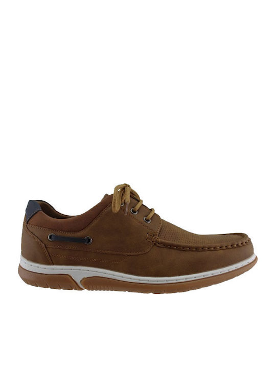 Zak Men's Moccasins in Tabac Brown Colour