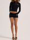 Women's Activewear Shorts Black