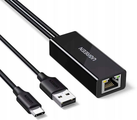 Ugreen Cr110 Netzwerkadapter USB-C mit Verkabelter Ethernet-Verbindung