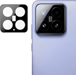 Protecție Cameră Tempered Glass Negru pentru Xiaomi 15