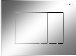 Mexen Tex Flush Plate for Dual Flush Toilets