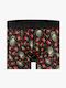 Men's Blue Boxer With Printed