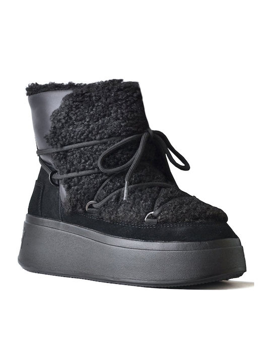 Moboo Women's Ankle Boots Black