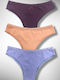 Cotton Women's Brazil 3Pack Purple