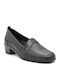 Loafers Dama Din Piele În Culoare Neagră