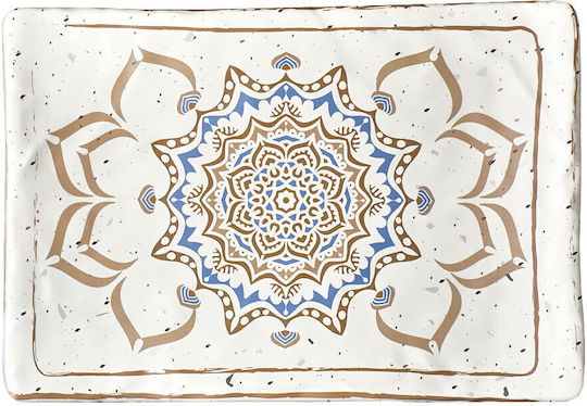 Raki Casablanca Piatelă De Servire Rectangulară Din Melamină Multicoloră 34x23cm