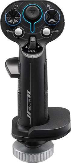 Джойстик Thrustmaster Sol-r 3 Ava Add-on Grip Черен Usb Аналогов Дигитален Компютър Контролер