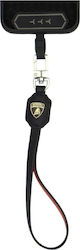Audi Universale Lamborghini D1 Leder-Handgurt Orange Lb-hslgl-te/d1-oe