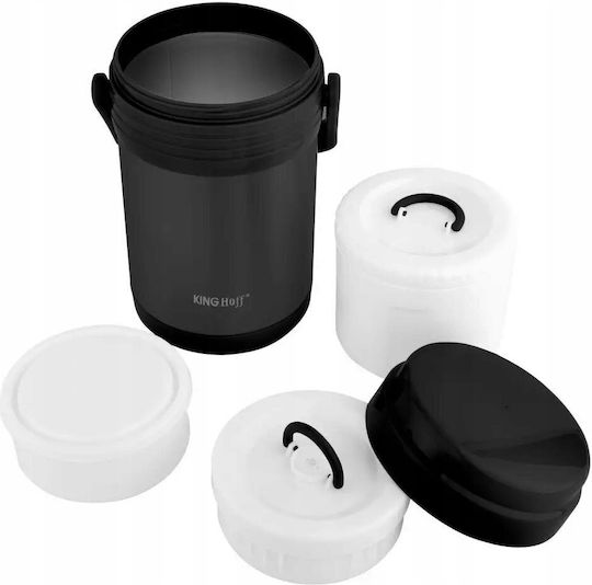 Mittagsboxen Schwarz 1,5 lt
