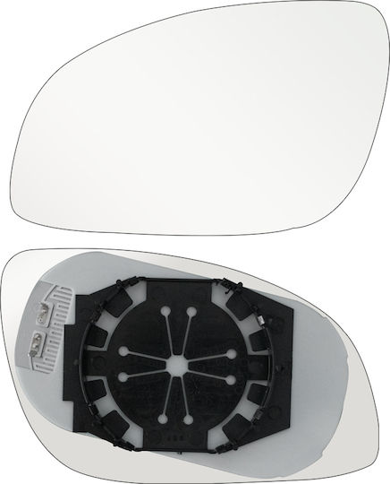 Left Heated Mirror Glass Compatible Opel Signum Vectra C