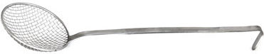 Raki Lingură Joasă Cu Găuri Spider Strainer Inox Gri 14cm