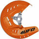 Ufo Protective Front Disc Brake Cover Plastic Dc01005-127 Ktm Sx 150 10-14 Ktm Sx 125 10-14 Orange