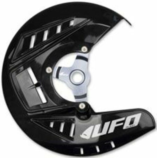 Ufo Protective Front Disc Cover Plastic Dc01014-001 Husqvarna Fc 450 15-20 Husqvarna Fc 350 15-18 Black