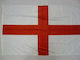 England Flag Polyester Cross 50x35cm