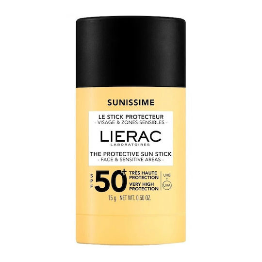 Lierac Sunissime Αντηλιακό Stick Προσώπου & Χειλιών SPF50+ 15gr 15ml