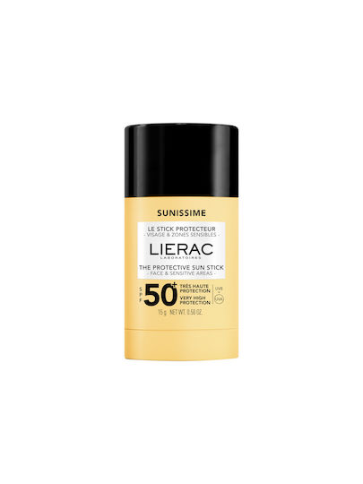 Lierac Sunissime Αντηλιακό Stick Προσώπου & Χειλιών SPF50+ 15gr 15ml