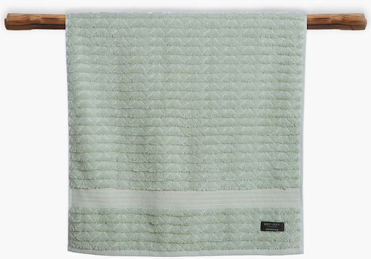 Nef-Nef Homeware Gesichtstuch Elements-elgyn 50x100cm Grüne Gewicht 600gr/m²