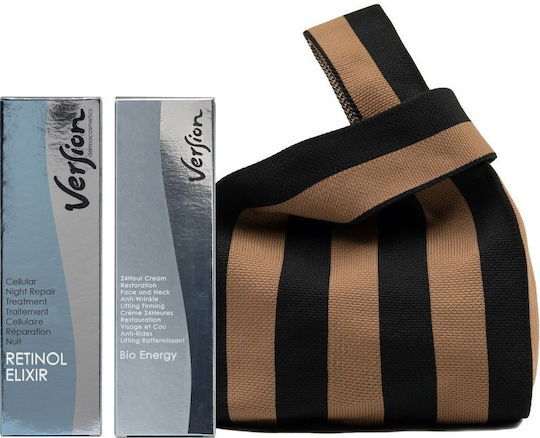 Version Discover Your Version Retinol Elixir & Bio Energy Skin Care Set for Anti-ageing Brightening & Firming 3pcs