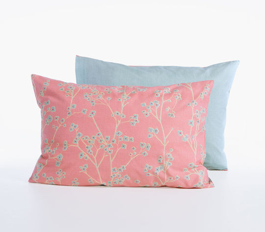Nef-Nef Homeware Калъфка за възглавница с лента Многоцветна 52x72cm