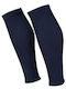 Figli Sports Leg Sleeves for Football Shin Guards Blue 1 Pair