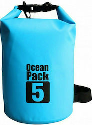 Ocean Pack Στεγανός Σάκος Ώμου / Χειρός Μπλε
