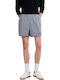 Men's Swimwear Shorts Light Blue Striped
