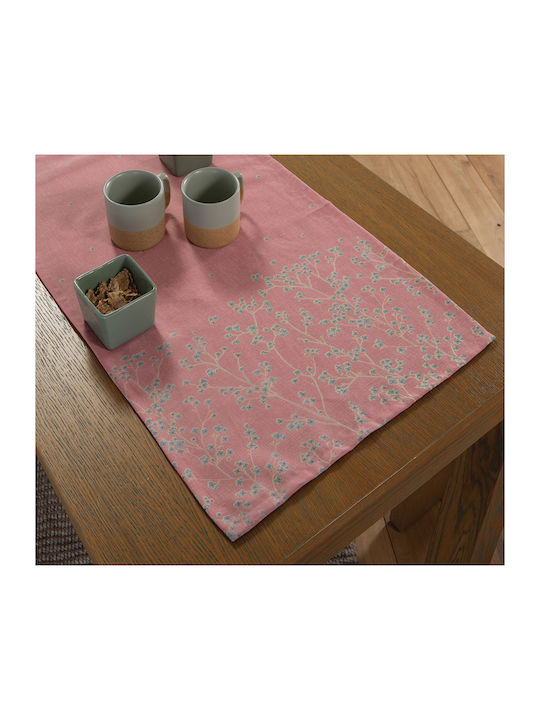 Nef-Nef Homeware Floriva Koralle Tischdecke 45x140cm