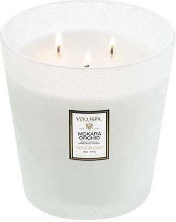 Voluspa Aromatic Candle in Jar with Orchid Scent 15x15.5cm