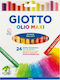 527593 Pk 293100 Oil Pastels Giotto 7cm Olio 24pcs Set 4 Pcs Set 3 Pieces