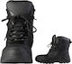 Militär-/Kampfstiefel Leder Schwarz
