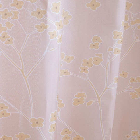 Nef-Nef Homeware Floriva Κουρτίνα Μπάνιου 180x200cm Beige