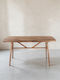Solid Walnut Dining Room Table Slim 150x80x74.5cm (170x80x74.5cm)