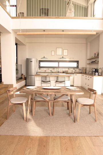 Μασίφ Τραπέζι Καρυδιάς Slim 150x80x74,5cm (150x80x74,5cm) Μασίφ Τραπέζι Καρυδιάς Slim 150x80x74,5cm (150x80x74,5cm)