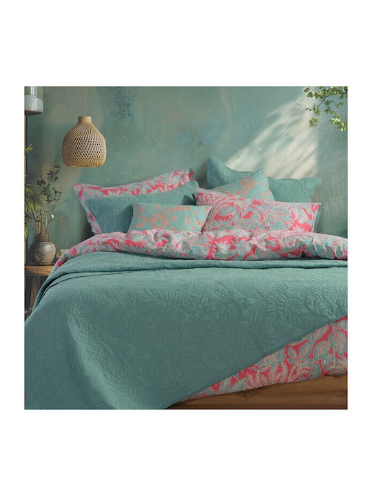 Nef-Nef Homeware Charisma Κουβερλί Υπέρδιπλο Green 230x240cm