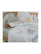 Nef-Nef Homeware Cot Blanket Savana Waffle Green 110x150cm