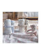Nef-Nef Homeware Κουβέρτα Αγκαλιάς & Λίκνου Teddy Πικέ Ροζ με Ζωάκι 75x100εκ.