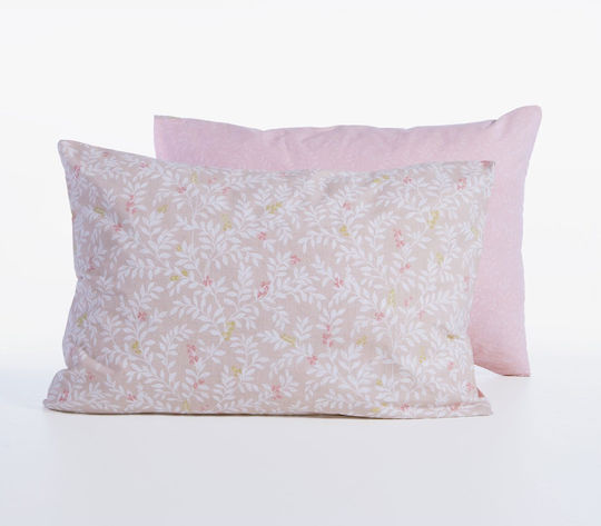 Nef-Nef Homeware Fete de Pernă cu Plic de Acoperire Bej 52x72cm