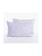 Nef-Nef Homeware Homeware Μαξιλαροθήκη με Φάσα Lilac 52x72εκ.
