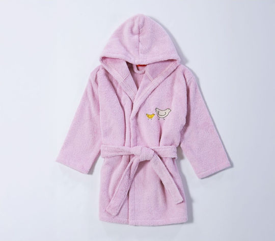 Nef-Nef Homeware Детски Халат Cute & Sweet Лилав С Качулка